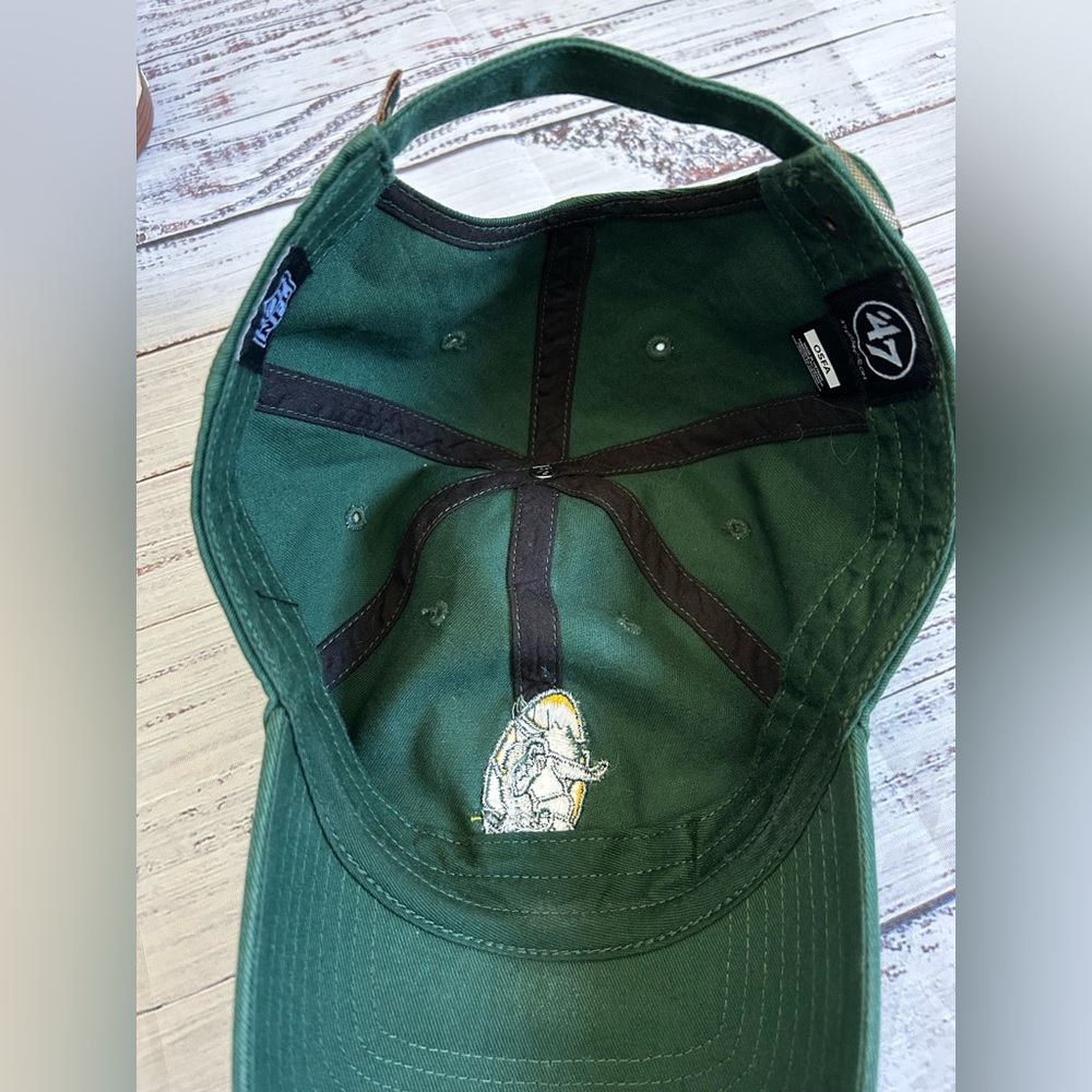 NFL Green Bay Packers Adjustable Hat with Vintage Style Logo - Picture 4 of 7